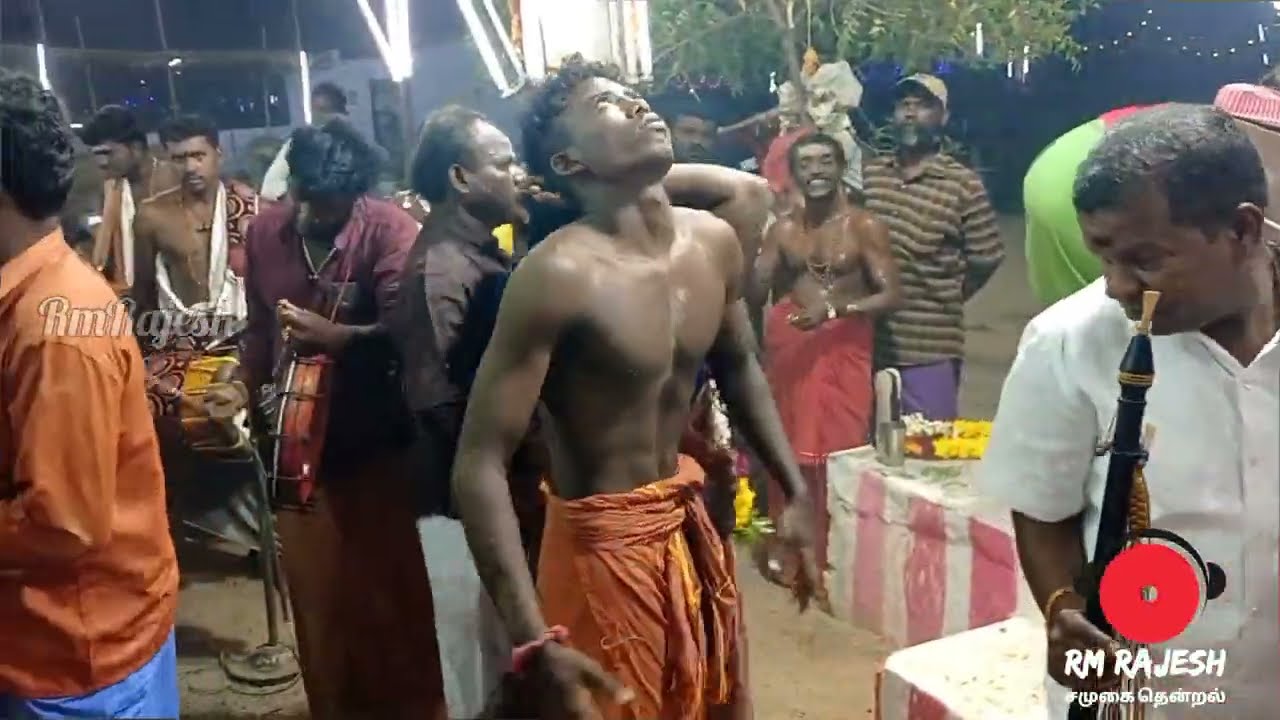 சமூகை கொடிமரத்துமாடன் கோவில் கொடை விழா கொடி அழைப்பு பூஜை /கொம்பு தப்பு நையாண்டி மேளம் கணியான்மகுடம்
