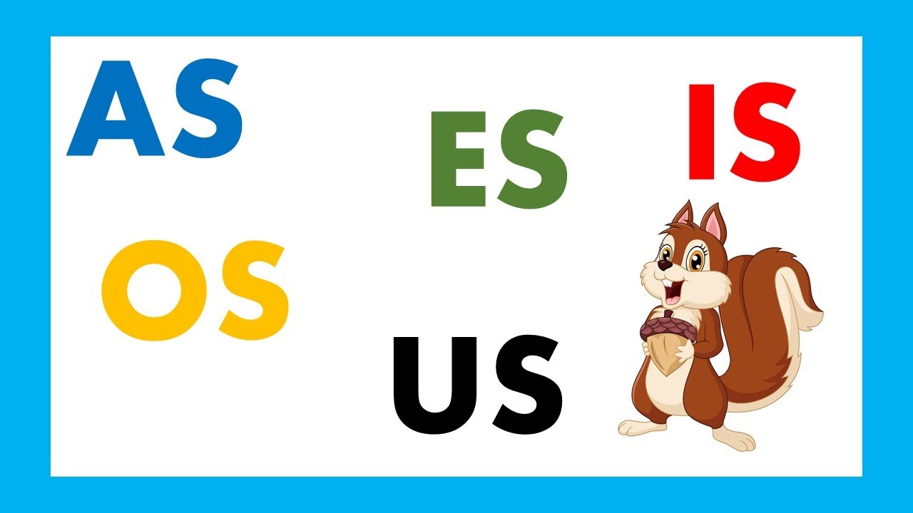 PALAVRAS COM AS ES IS OS US/ALFABETIZAÇÃO