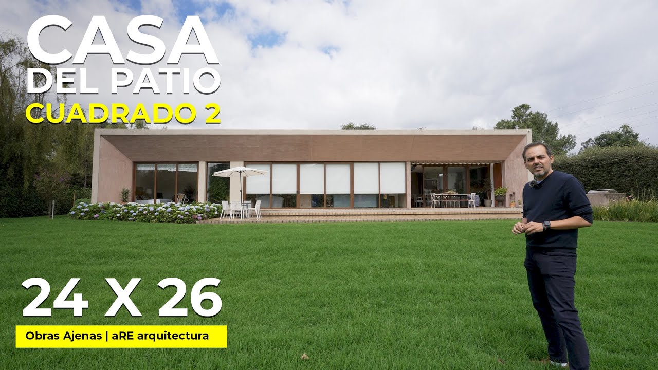 CASA CON PATIO AL CENTRO LLENO DE LUZ P2 | Obras Ajenas | aRe Arquitectura