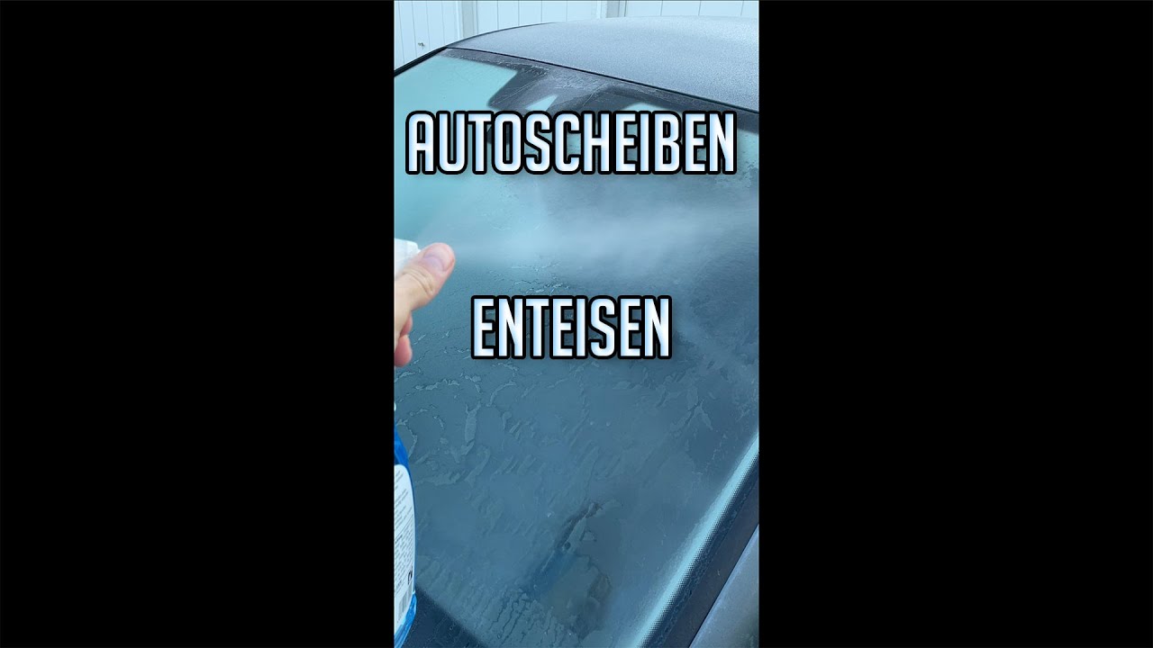 Autoscheiben enteisen | Sonax Scheiben Enteiser Spray