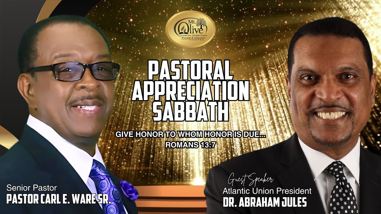 Pastoral Appreciation Sabbath | Dr. Abraham Jules #pastor #appreciation #SDA #apopka #jesus