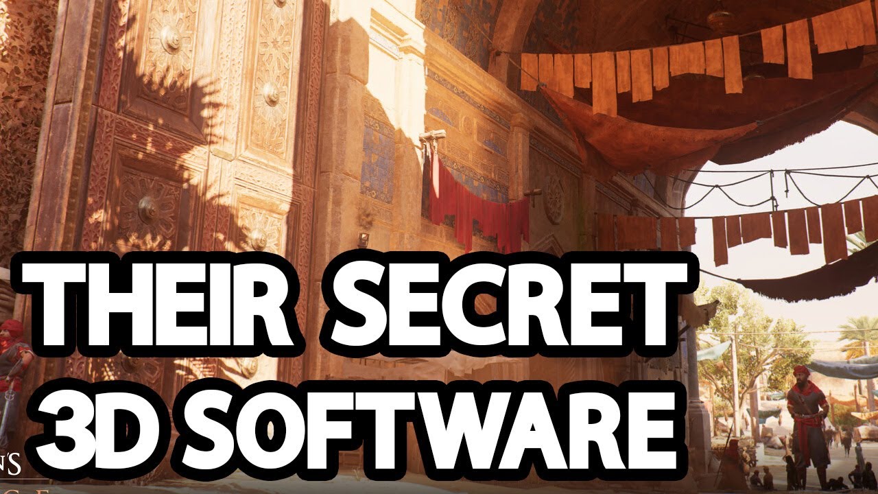 Why is This 3D Software Used To Make Ubisoft Games