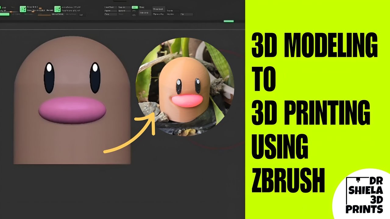 3D MODELING TO 3D PRINTING USING ZBRUSH