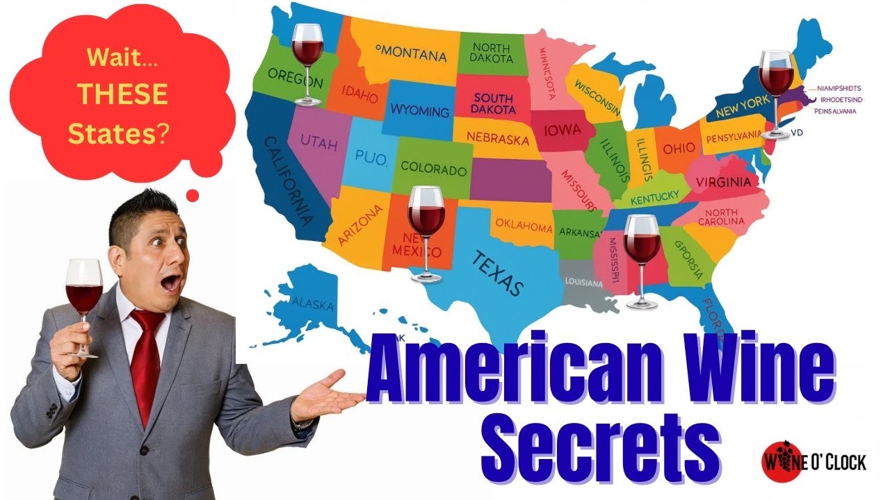 USA Wines and Regions EXPLAINED in 13 Minutes &mdash; From Napa to New York 🍷🇺🇸