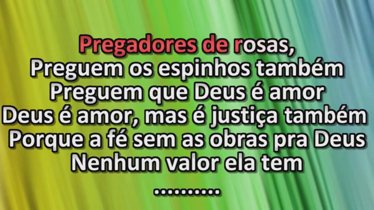 Marcos Antonio - Pregadores de Rosas - Playback - Karaoke
