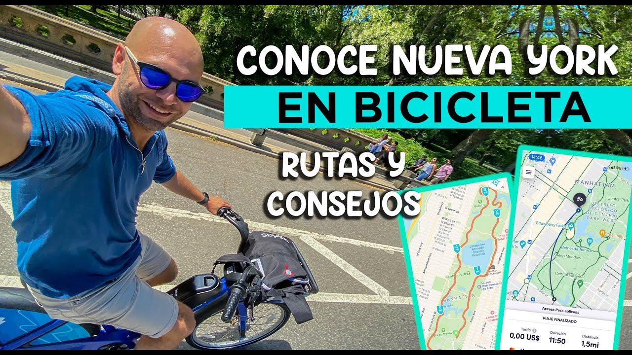 Alquilar BICICLETA ECONÓMICA en Nueva York. CitiBike - Rutas y Consejos. Guía New York MolaViajar