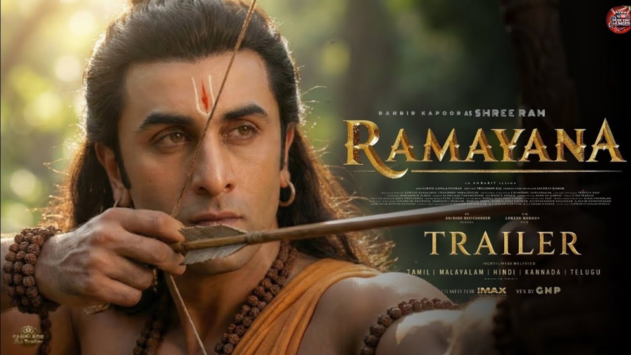 Ramayana - Trailer | Ranbir Kapoor | Sai Pallavi |Sunny Deol | Rocking Star Yash |MUSIC KING MUNGER 