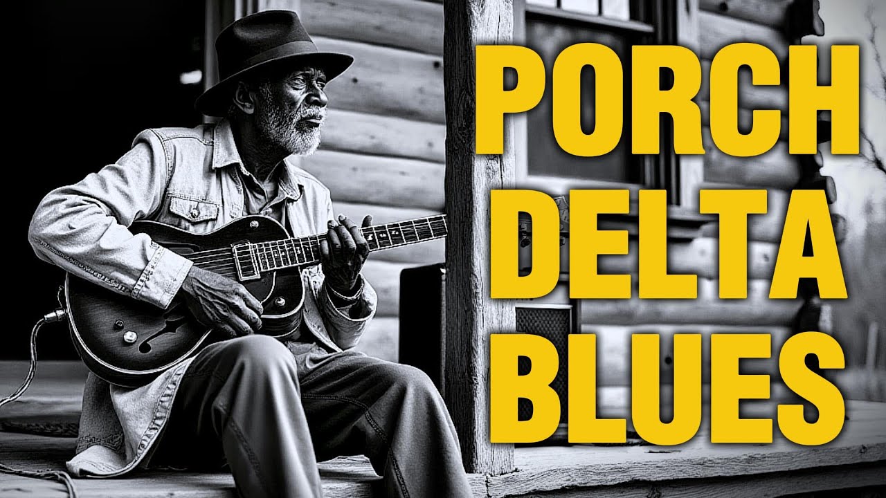 Blues on the Porch:  Delta Harmonica Blues | Instrumental | Southern Sunset Relax
