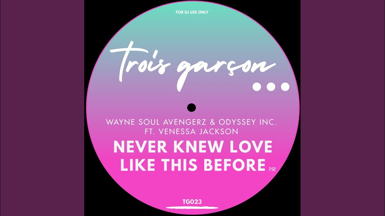 Never Knew Love Like This Before (Trois Garcon Mix)