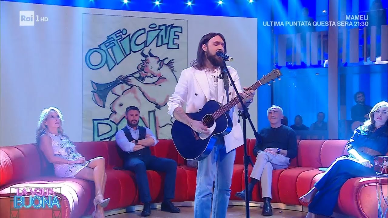 Ivan Graziani visto con gli occhi del figlio Filippo - La Volta Buona 13/02/2024