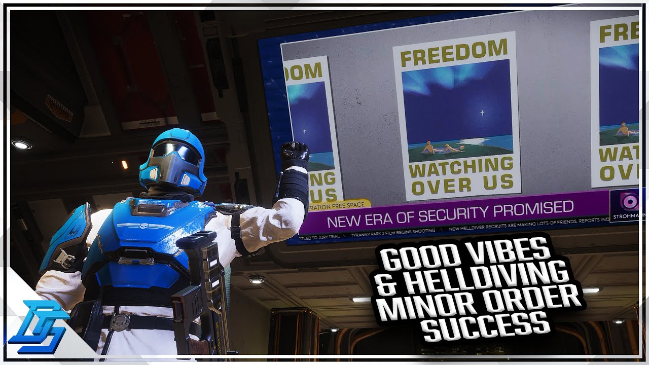 Good Vibes & Helldiving! Minor Order Victory Finally! LIVE! | Helldivers 2