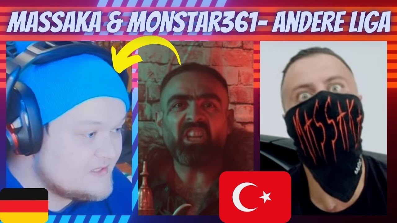 🇹🇷 🇩🇪 Massaka & Monstar361 - Andere Liga | GERMAN Rapper reacts