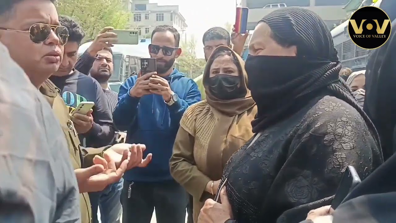 ICDS workers staged a protest to release their monthly wages