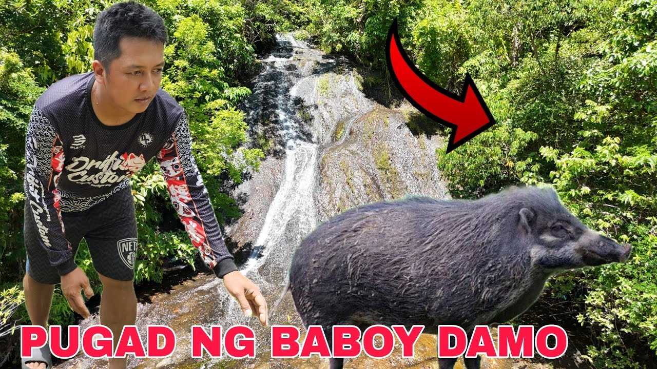 Pugad  ng Baboy damo napasok naming gubat...Magandang Falls Unang bungad sa amin