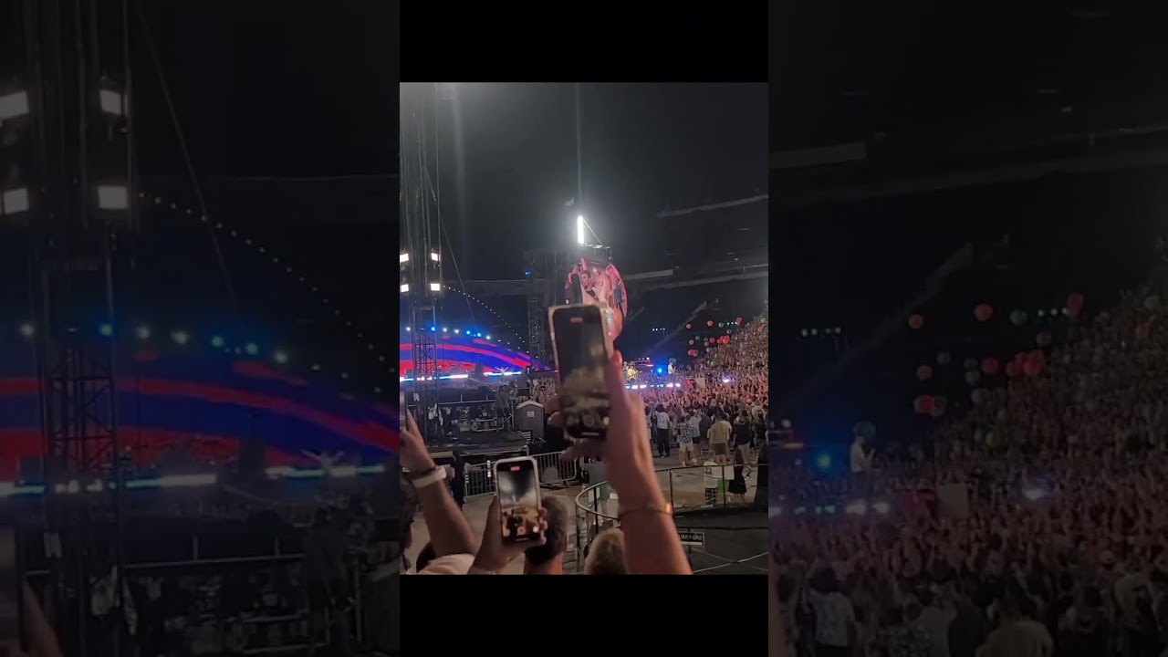 Coldplay: two songs at Camp Randall 2025
