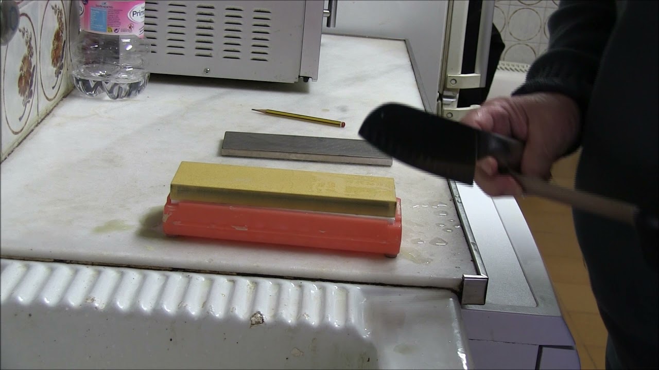 Prueba de Shapton 1000
