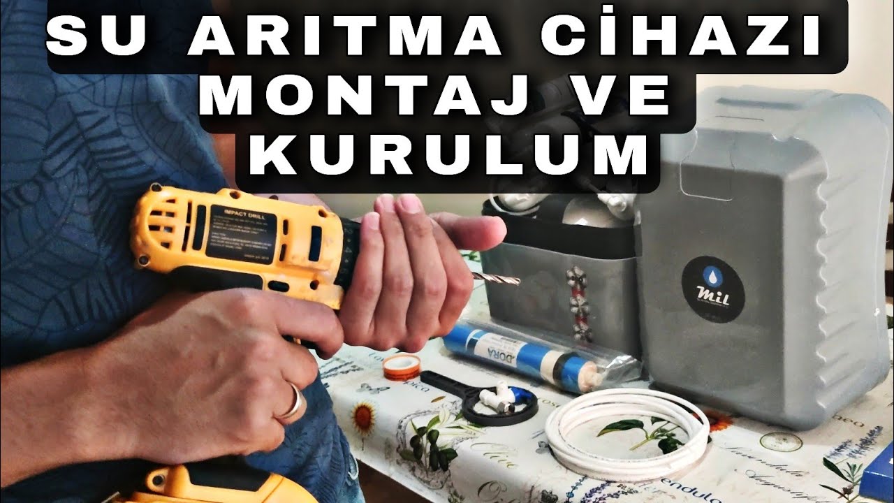 SU ARITMA CİHAZI MONTAJ NASIL YAPILIR? AYRINTILI ANLATIM