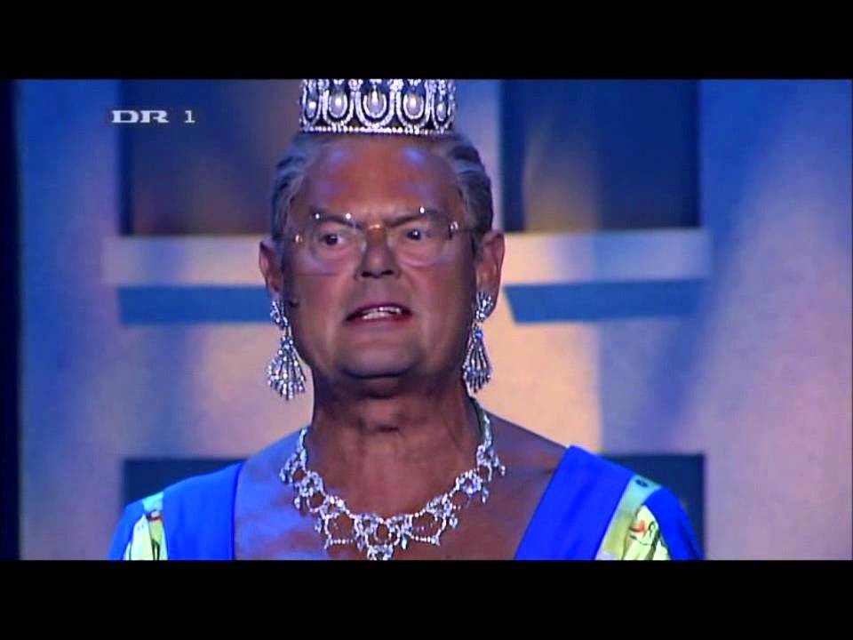 På balkonen