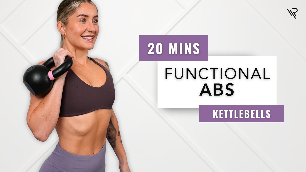 20 MIN KETTLEBELL ABS | Functional Core Workout