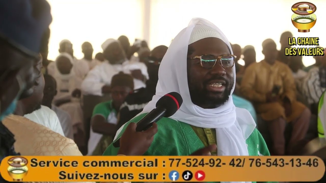 Discours de Cheikh Ibrahima Samba Diallo (inauguration de la grande mosquée de Médinatoul Dieylani)