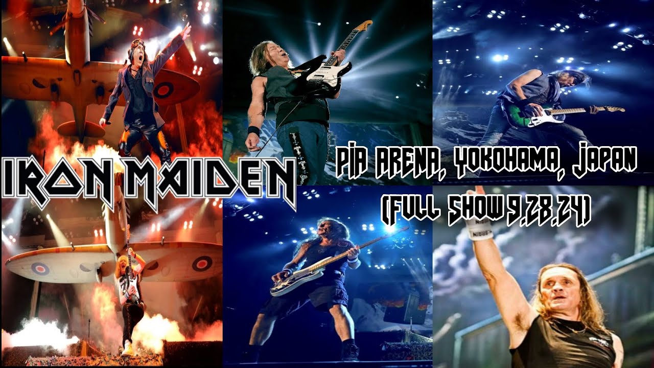 Iron Maiden- PIA ARENA MM, Yokohama, Japan (Full Show 9.28.24)