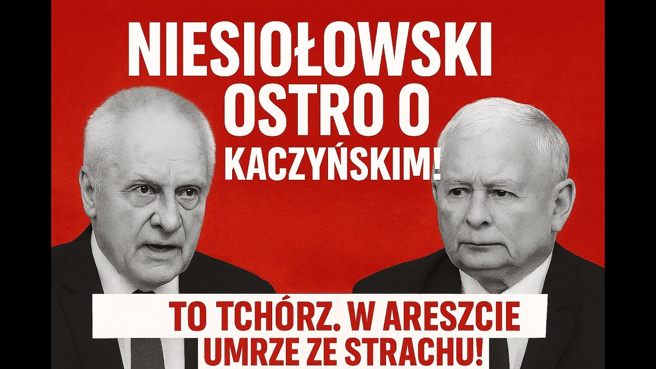 Niesiołowski ostro o Kaczyńskim: To tch&oacute;rz. W areszcie umrze ze strachu!