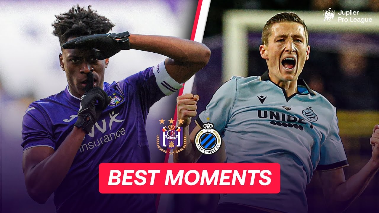 TOP 10 | Best moments of RSC Anderlecht - Club Brugge