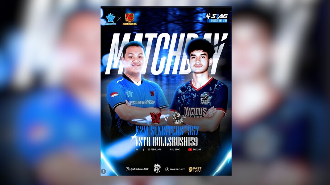 Pointblank - FRIENDLY MATCH K2M S1NISTERS 957 VS VSTR BULLRUSH 159