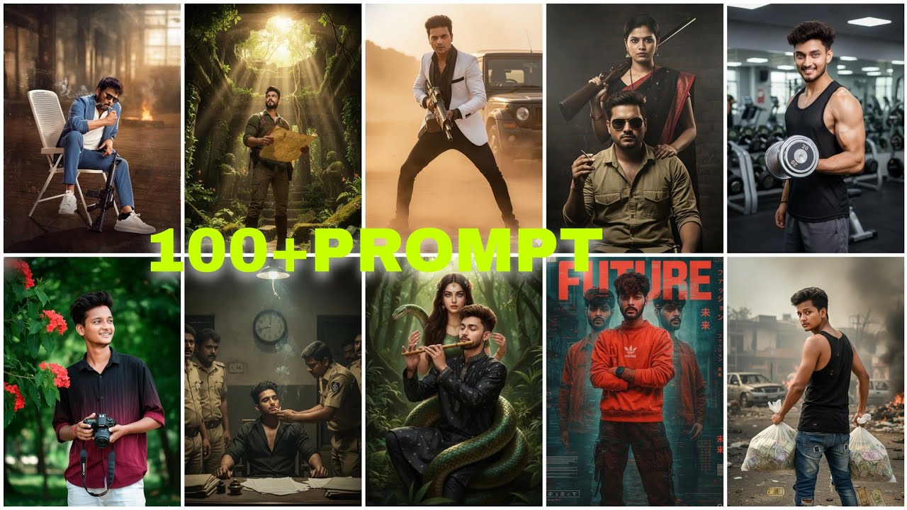100+ NEW INSTAGRAM TRENDING AIXPHOTO EDITING PROMPTS |GOOGLEGEMINI VIRAL PHOTO EDITING PROMPTS
