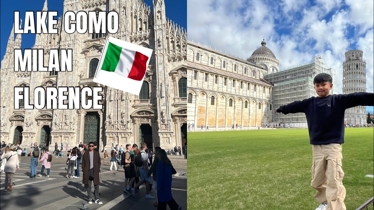 LAKE COMO MILAN FLORENCE IN 1 DAY | MHAR TRAVELS