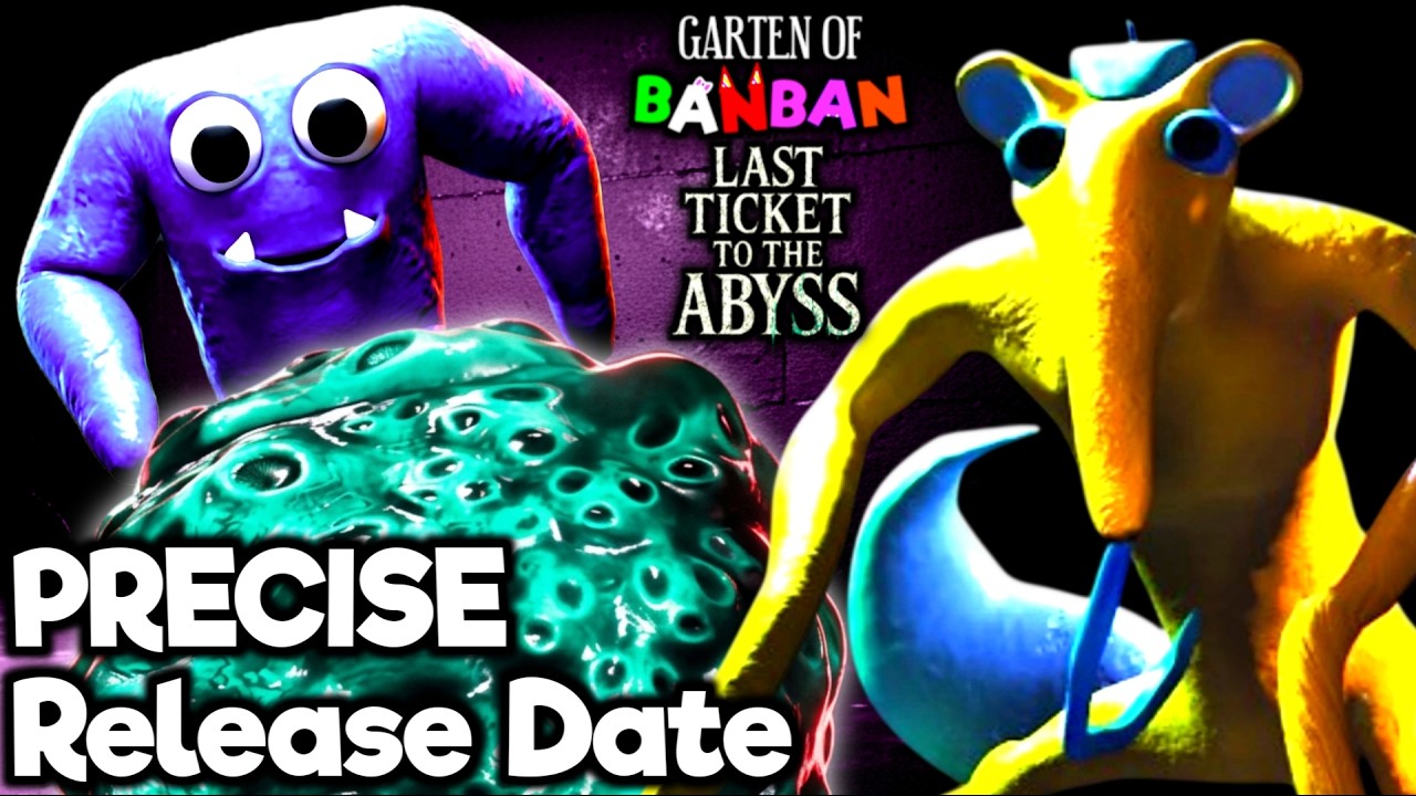 Garten of Banban 9 - The Precise RELEASE DATE is HERE | New UPDATES