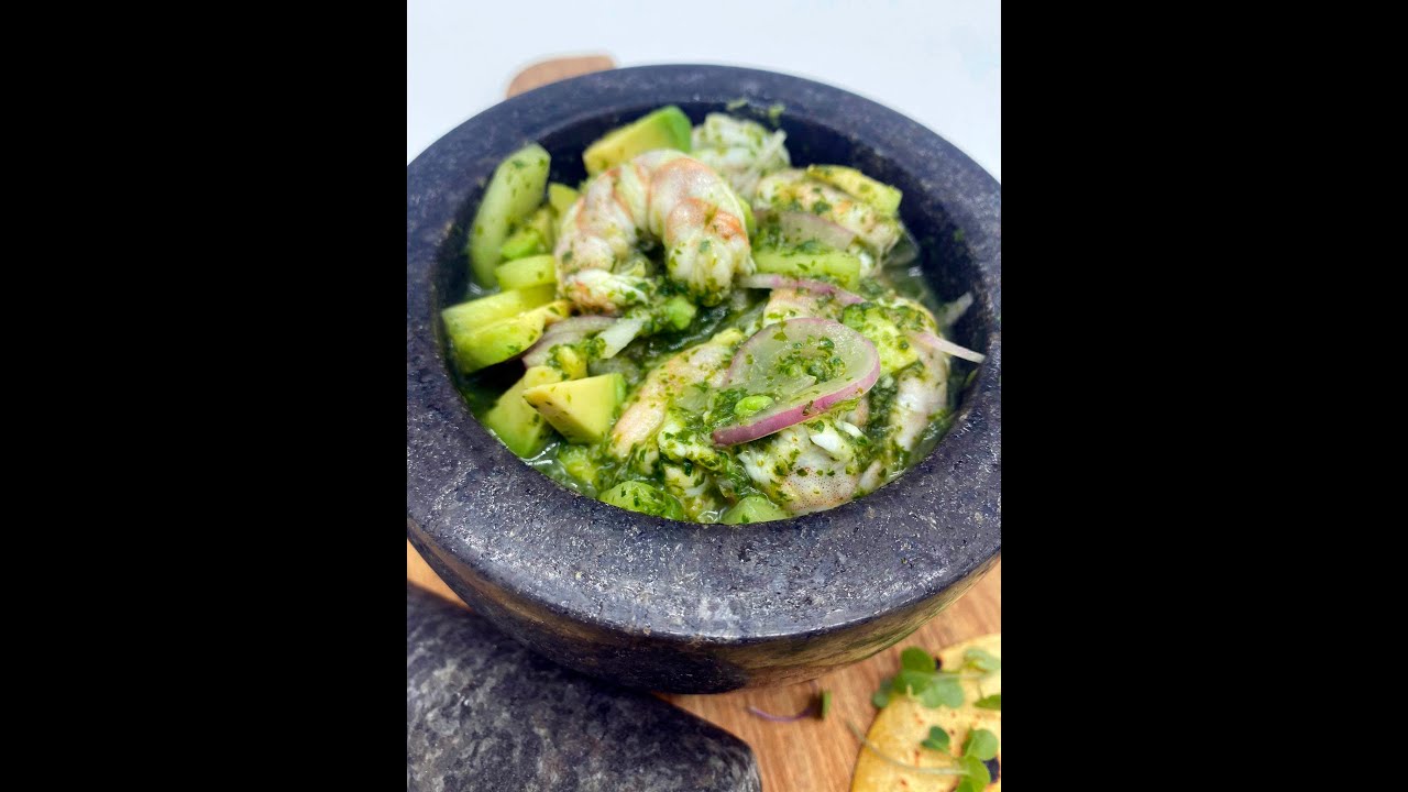 Quédate conmigo - Aguachile con camarones
