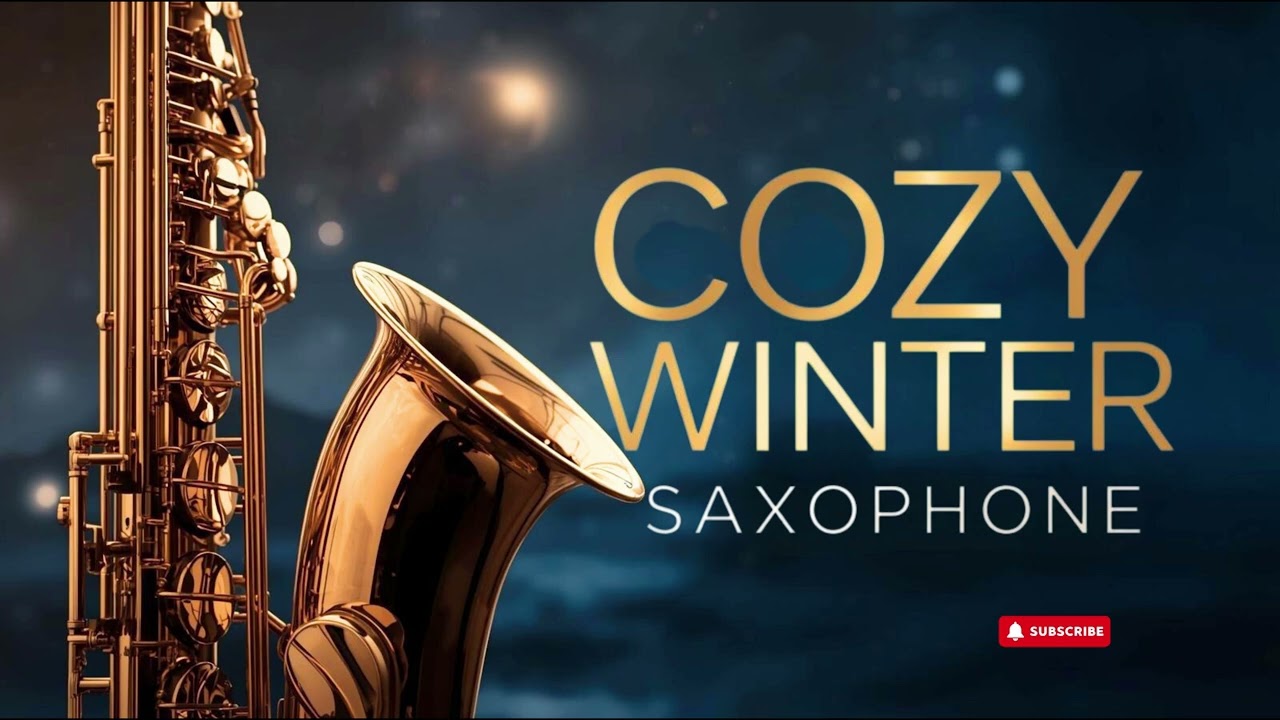 Cozy Winter Evening ❄️ Smooth & Relaxing Jazz Saxophone for Calm Nights & Quiet Comfort