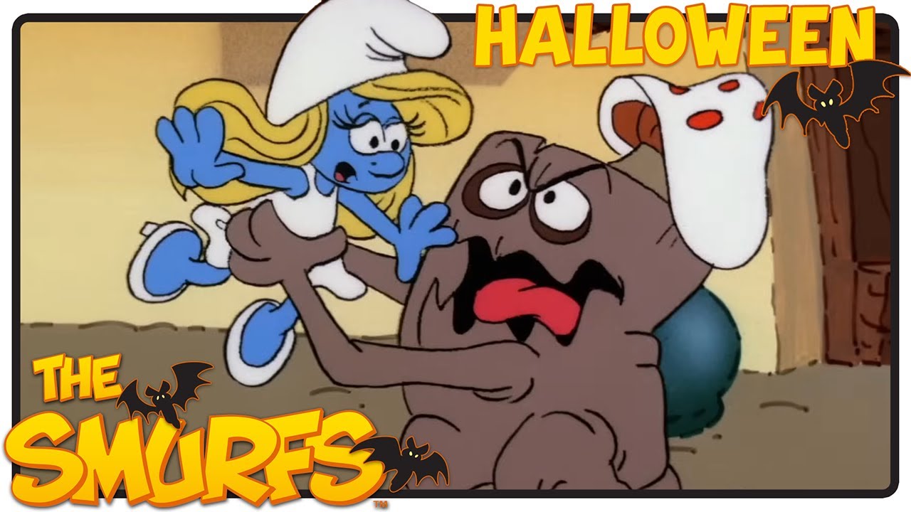 Monster Smurfs! 🧌 • The Smurfs • HD Remastered • Episode 97 • Halloween Cartoon movies