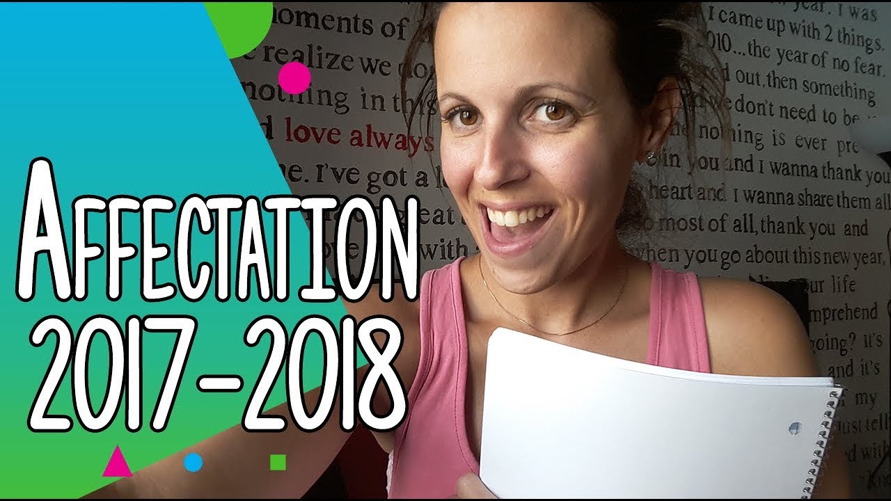 Mon affectation pour 2017-2018! | Vlog d'école