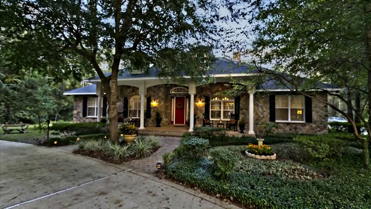 This beautiful home is in an equestrian community just south of St. Augustine.