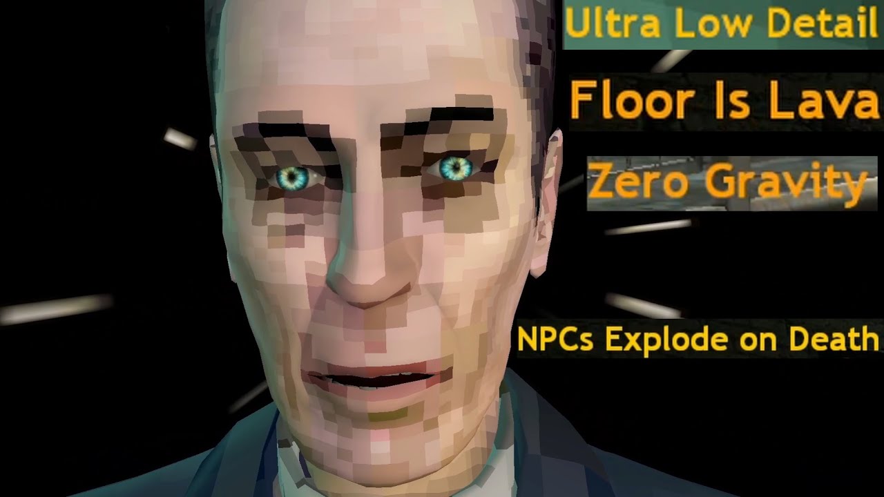 The Half Life 2 Chaos Mod.