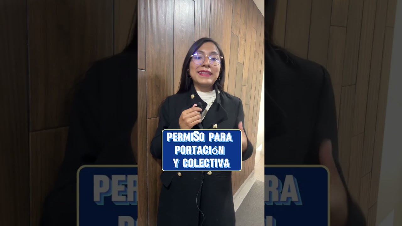 Permisos para portar armas en México