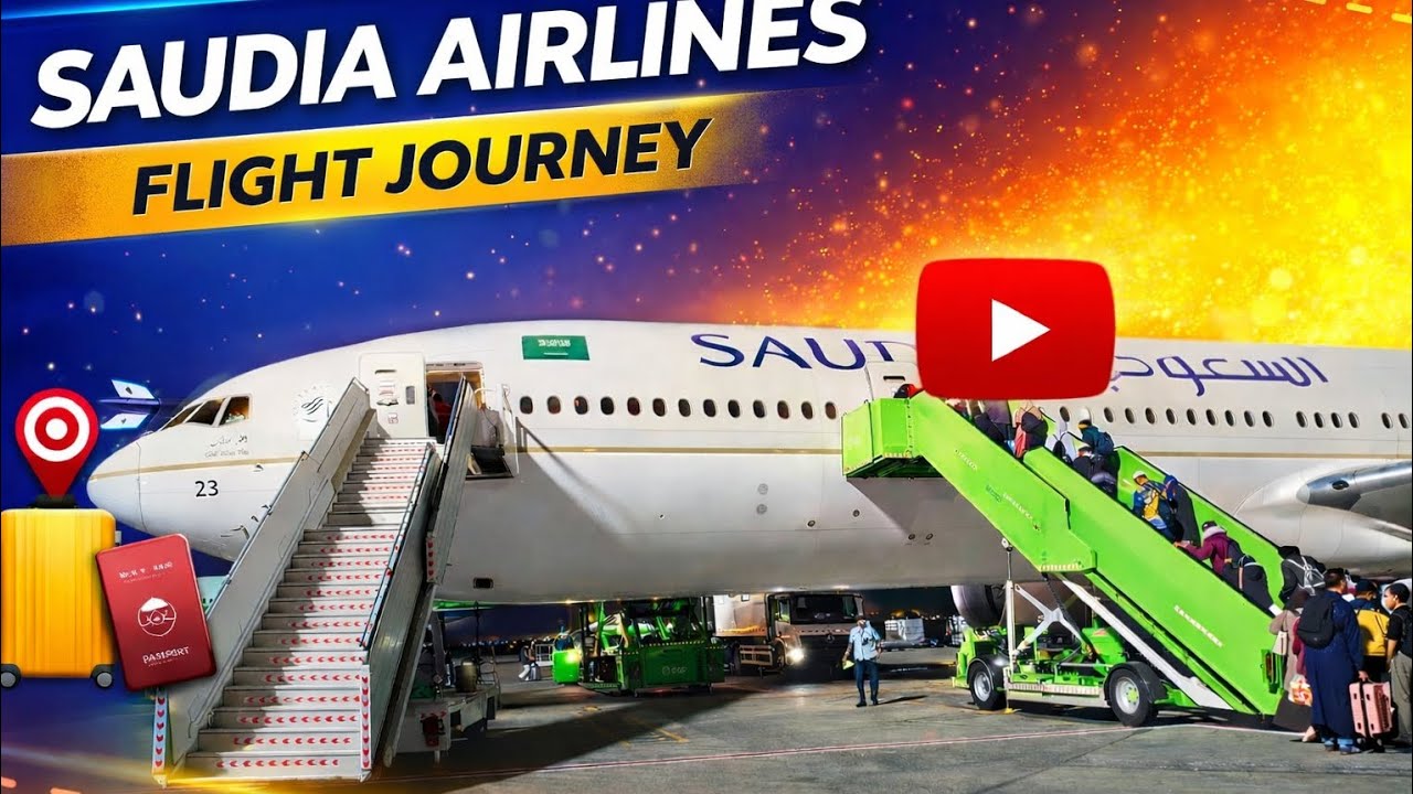 POV Vlog : Jeddah - Jakarta (Saudia Airlines)