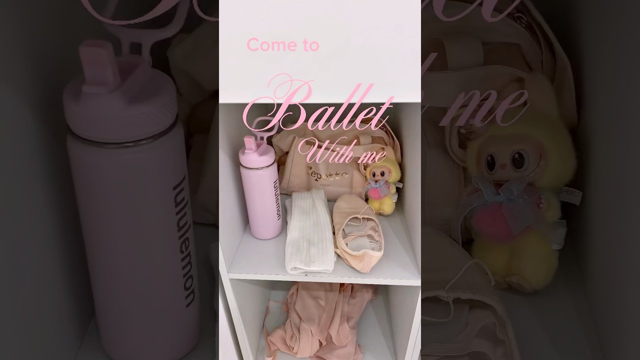 Soft Ballet Morning 🌸 | 취미 발레 감성 브이로그 | Hobby Ballet Vlog #shorts #balletcore