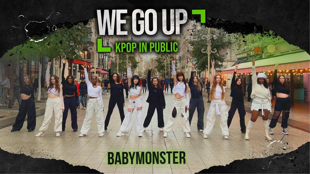 [KPOP IN PUBLIC | ONE TAKE] BABYMONSTER - 'WE GO UP' DANCE COVER from FRANCE