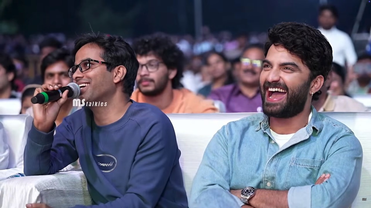 Anudeep KV Hilarious Fun at Funky Movie Pre Release Event | Vishwak Sen | Kayadu Lohar