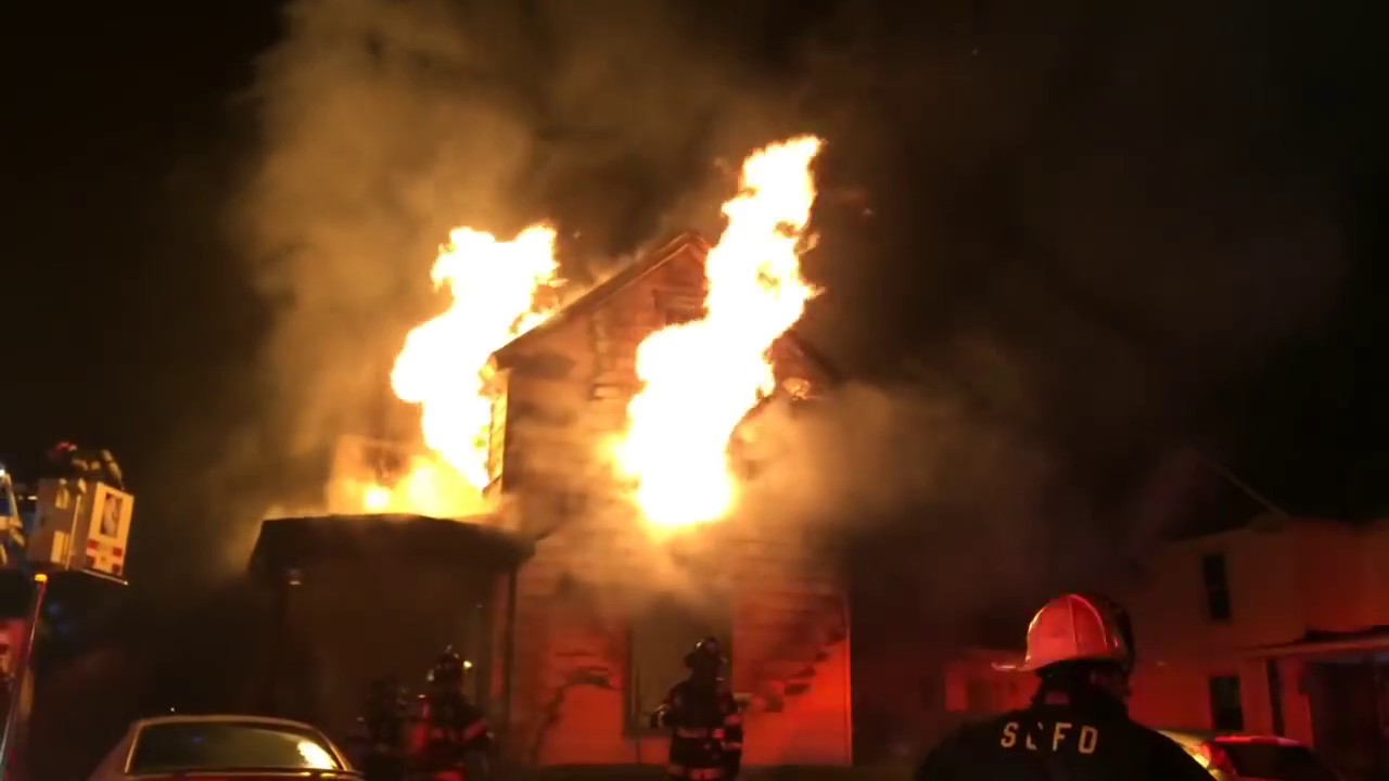 *On Scene* Hudson Falls Fire, Fully Involved Structure Fire, 11-10-17