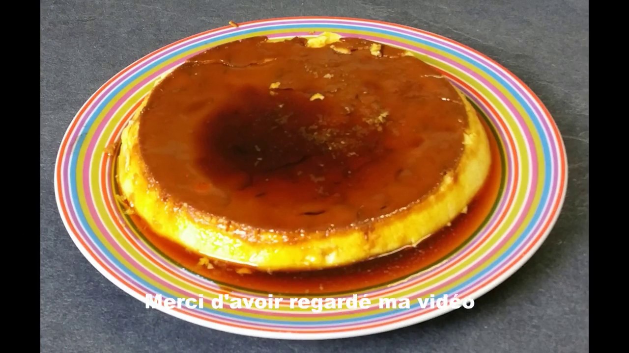 Flan aux œufs au Cookéo 
