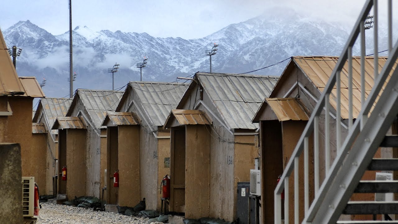 Housing new troops at Bagram Air Base |🇦🇫 NATO in Afghanistan [2009]