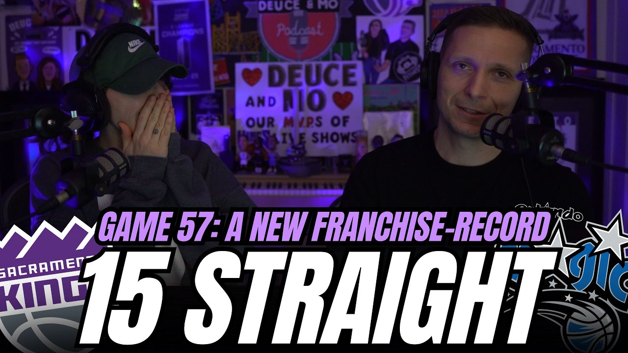 Franchise RECORD 15 Straight Losses | Kings-Magic REVIEW