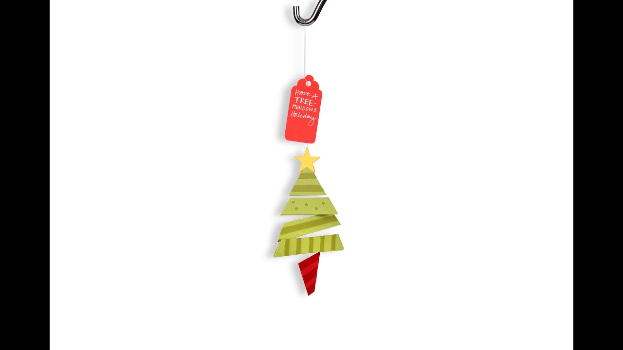 Ellison Education Series: Get Holiday Decorating With This Triangle Tree Mobile!