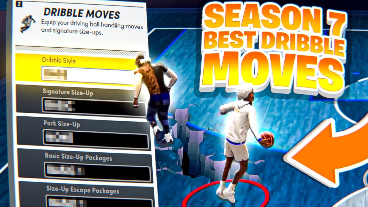 BEST DRIBBLE MOVES IN NBA 2K22 (SEASON 7) FASTEST DRIBBLE MOVES TO GET OPEN NBA 2K22!