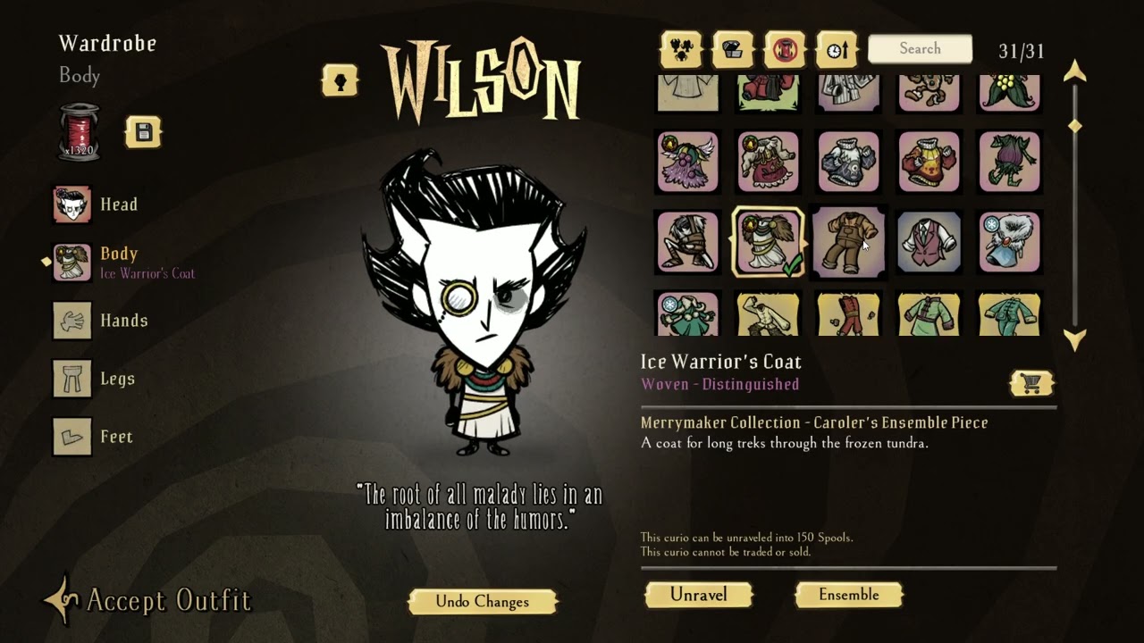 year of clockwork knight, don't starve together.