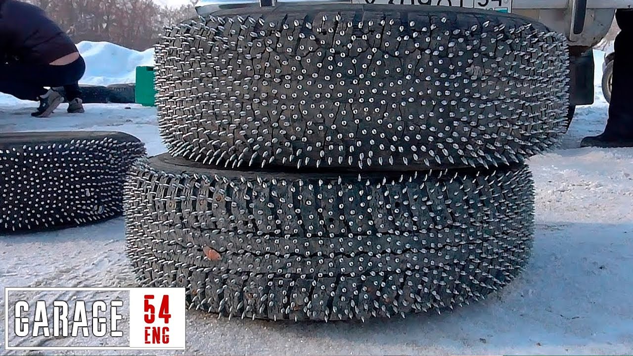 10.000 self-tapping screws: putting some studs into racing tires
